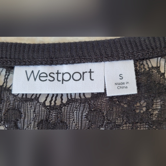 Black Lace Bodice Sweater Dress - Picture 9 of 12